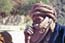 пожилой туарег, к которому мы заглянули на часок. Нас угостили традиционным  чаем и финиками и дали овощей в дорогу 
